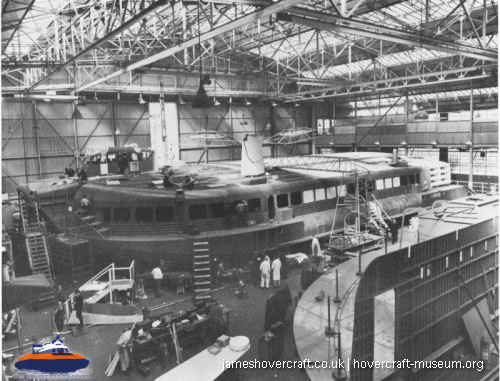 SRN4 prototype GH-2007 -  (credit: The <a href='http://www.hovercraft-museum.org/' target='_blank'>Hovercraft Museum Trust</a>).